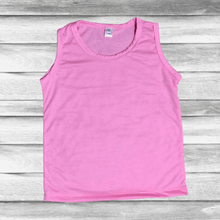 Load image into Gallery viewer, Rockin D Designs & Sublimation LLC Apparel & Accessories Small / Bubblegum Youth Unisex Sublimation Tank-Tops (Sm-Large)