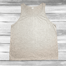 Load image into Gallery viewer, Rockin D Designs & Sublimation LLC Apparel & Accessories Small / Grey Adult Unisex Sublimation Muscle Tank-Tops (Sm-2X)