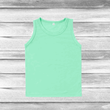 Load image into Gallery viewer, Rockin D Designs &amp; Sublimation LLC Apparel &amp; Accessories Small / Mint Youth Unisex Sublimation Tank-Tops (Sm-Large)
