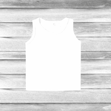 Load image into Gallery viewer, Rockin D Designs &amp; Sublimation LLC Apparel &amp; Accessories Small / White Youth Unisex Sublimation Tank-Tops (Sm-Large)
