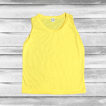 Load image into Gallery viewer, Rockin D Designs & Sublimation LLC Apparel & Accessories Small / Yellow Youth Unisex Sublimation Tank-Tops (Sm-Large)