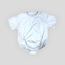 Load image into Gallery viewer, Rockin D Designs & Sublimation LLC Baby & Toddler 0/3m / Silver New Sizing short sleeve sublimation baggy romper (0/3m-4T)