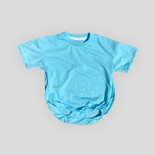 Load image into Gallery viewer, Rockin D Designs & Sublimation LLC Baby & Toddler 0/3m / Sky/blue New Sizing short sleeve sublimation baggy romper (0/3m-4T)