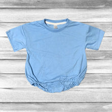 Load image into Gallery viewer, Rockin D Designs & Sublimation LLC Baby & Toddler 12/18m / Iced Blue New Sizing 100% Polyester Short Sleeve Baggy Baby Romper  (0/3m-4T)