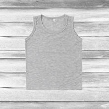 Load image into Gallery viewer, Rockin D Designs & Sublimation LLC Baby & Toddler 2t / Grey Toddler Unisex Sublimation Tank-Tops (2t-5t)