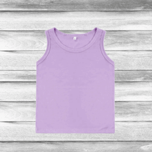 Load image into Gallery viewer, Rockin D Designs & Sublimation LLC Baby & Toddler 2t / Lavender Toddler Unisex Sublimation Tank-Tops (2t-5t)
