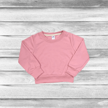 Load image into Gallery viewer, Rockin D Designs & Sublimation LLC Baby & Toddler 6-12m / Vintage-Pink Infant-Blank Sublimation Sweatshirts (6-12m)