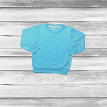 Load image into Gallery viewer, Rockin D Designs & Sublimation LLC Baby & Toddler Outerwear 2t / Sky Blue Toddler-Blank Sublimation Sweatshirts (2T-5T)