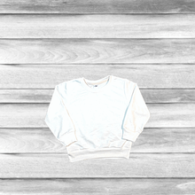 Load image into Gallery viewer, Rockin D Designs & Sublimation LLC Baby & Toddler Outerwear 2t / White Toddler-Blank Sublimation Sweatshirts (2T-5T)