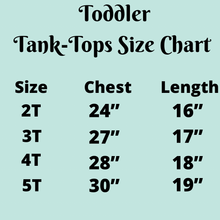 Load image into Gallery viewer, Rockin D Designs & Sublimation LLC Baby & Toddler Toddler Unisex Sublimation Tank-Tops (2t-5t)