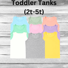 Load image into Gallery viewer, Rockin D Designs & Sublimation LLC Baby & Toddler Toddler Unisex Sublimation Tank-Tops (2t-5t)