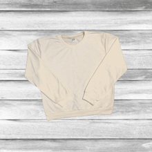 Load image into Gallery viewer, Rockin D Designs & Sublimation LLC Clothing Accessories Large / Cream Youth-Blank Sublimation Sweatshirts (Sm, Med, & Large)