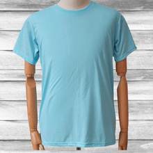 Load image into Gallery viewer, Rockin D Designs &amp; Sublimation LLC Shirts 2X / Sky Blue Adult-Blank Unisex Colored Sublimation T-shirts (2X &amp; 3X)
