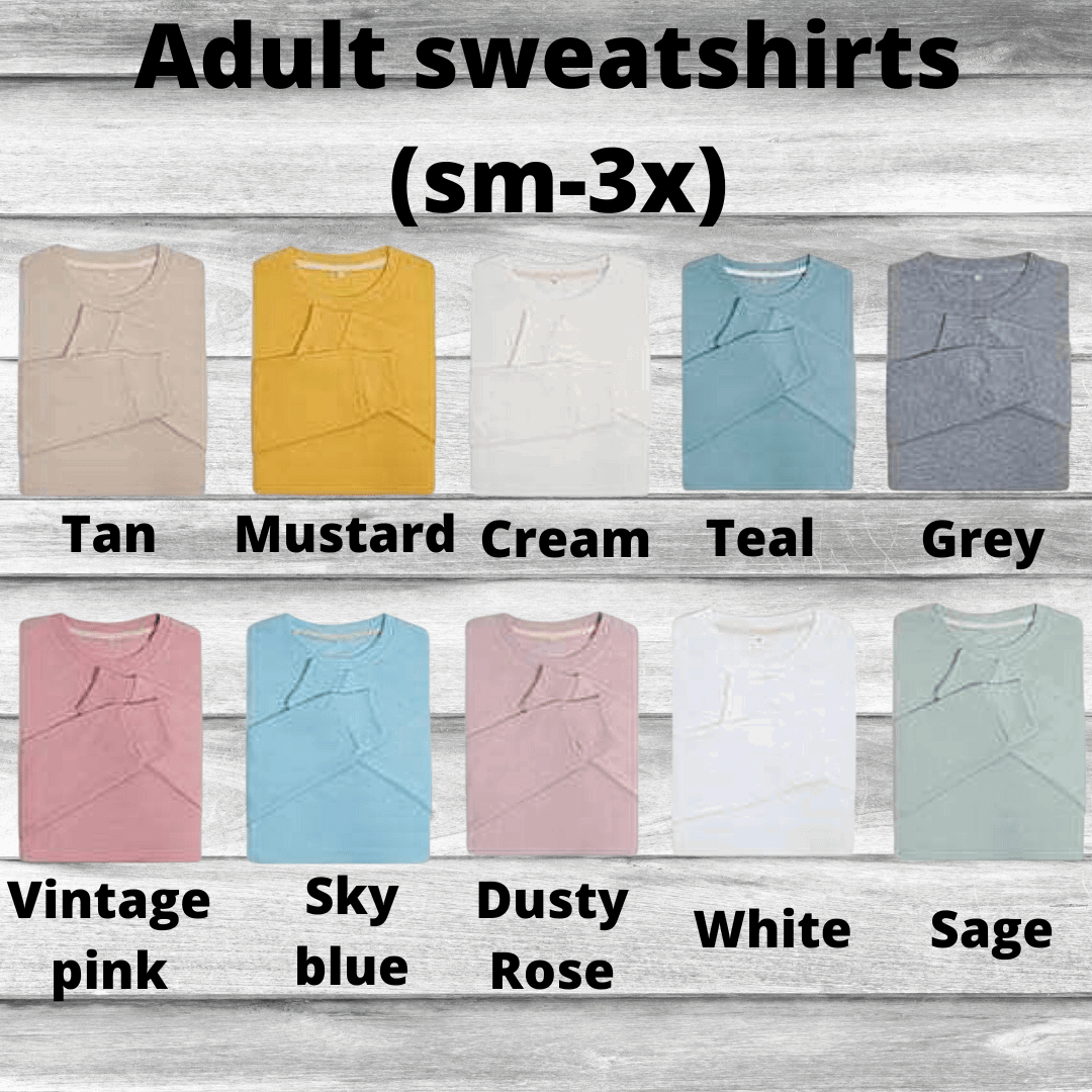 Adult-Sublimation Blank 100% Polyester Colored Sweatshirts (SM-3X) 2x / Sand