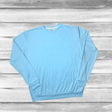 Load image into Gallery viewer, Rockin D Designs &amp; Sublimation LLC Shirts &amp; Tops Medium / Sky-Blue Adult-Sublimation Blank Colored Sweatshirts (Sm-3X)
