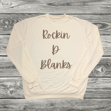 Load image into Gallery viewer, Rockin D Designs & Sublimation LLC Shirts & Tops Small / Cream Adult-Sublimation Blank 100% Polyester Colored Sweatshirts (Sm-3X)