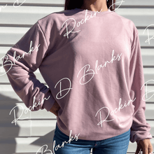 Load image into Gallery viewer, Rockin D Designs & Sublimation LLC Shirts & Tops Small / Dusty Rose Adult-Sublimation Blank Colored Sweatshirts (Sm-3X)