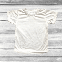 Load image into Gallery viewer, Rockin D Designs & Sublimation LLC T-shirt 2t / White Toddler-Sublimation Blank Colored T-Shirts (2t-5t)