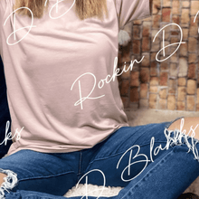 Load image into Gallery viewer, Rockin D Designs & Sublimation LLC T-Shirt Medium / Dusty Rose Adult-Blank Unisex Sublimation Colored T-shirts (Sm-XL)