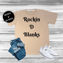 Load image into Gallery viewer, Rockin D Designs & Sublimation LLC T-Shirt Medium / Latte Adult-Blank Unisex Sublimation Colored T-shirts (Sm-XL)