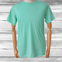 Load image into Gallery viewer, Rockin D Designs & Sublimation LLC T-Shirt Small / Mint Adult-Blank Unisex Sublimation Colored T-shirts (Sm-XL)