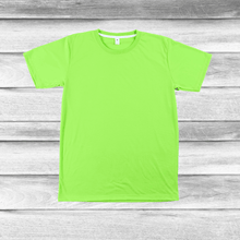 Load image into Gallery viewer, Rockin D Designs & Sublimation LLC T-Shirt Small / Neon Green Adult-Blank Unisex Sublimation Colored T-shirts (Sm-XL)