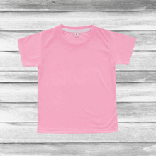 Load image into Gallery viewer, Rockin D Designs &amp; Sublimation LLC T-Shirt Small / Pink Youth-Sublimation Blank Colored T-Shirts (Sm-Large)
