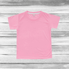Load image into Gallery viewer, Rockin D Designs & Sublimation LLC T-Shirt Small / Pink Youth-Sublimation Blank Colored T-Shirts (Sm-Large)