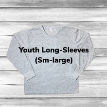 Load image into Gallery viewer, Rockin D Designs & Sublimation LLC Shirts & Tops Youth-Blank Sublimation Long-Sleeves