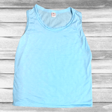 Load image into Gallery viewer, Rockin D Designs &amp; Sublimation LLC Apparel &amp; Accessories Small / Sky-Blue Youth Unisex Sublimation Tank-Tops (Sm-Large)
