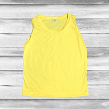 Load image into Gallery viewer, Rockin D Designs &amp; Sublimation LLC Apparel &amp; Accessories Small / Yellow Youth Unisex Sublimation Tank-Tops (Sm-Large)

