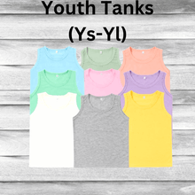 Load image into Gallery viewer, Rockin D Designs &amp; Sublimation LLC Apparel &amp; Accessories Youth Unisex Sublimation Tank-Tops (Sm-Large)
