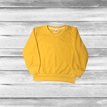 Load image into Gallery viewer, Rockin D Designs &amp; Sublimation LLC Baby &amp; Toddler Outerwear 2t / Mustard Toddler-Blank Sublimation Sweatshirts (2T-5T)
