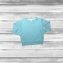 Load image into Gallery viewer, Rockin D Designs &amp; Sublimation LLC Baby &amp; Toddler Outerwear 2t / Teal Toddler-Blank Sublimation Sweatshirts (2T-5T)
