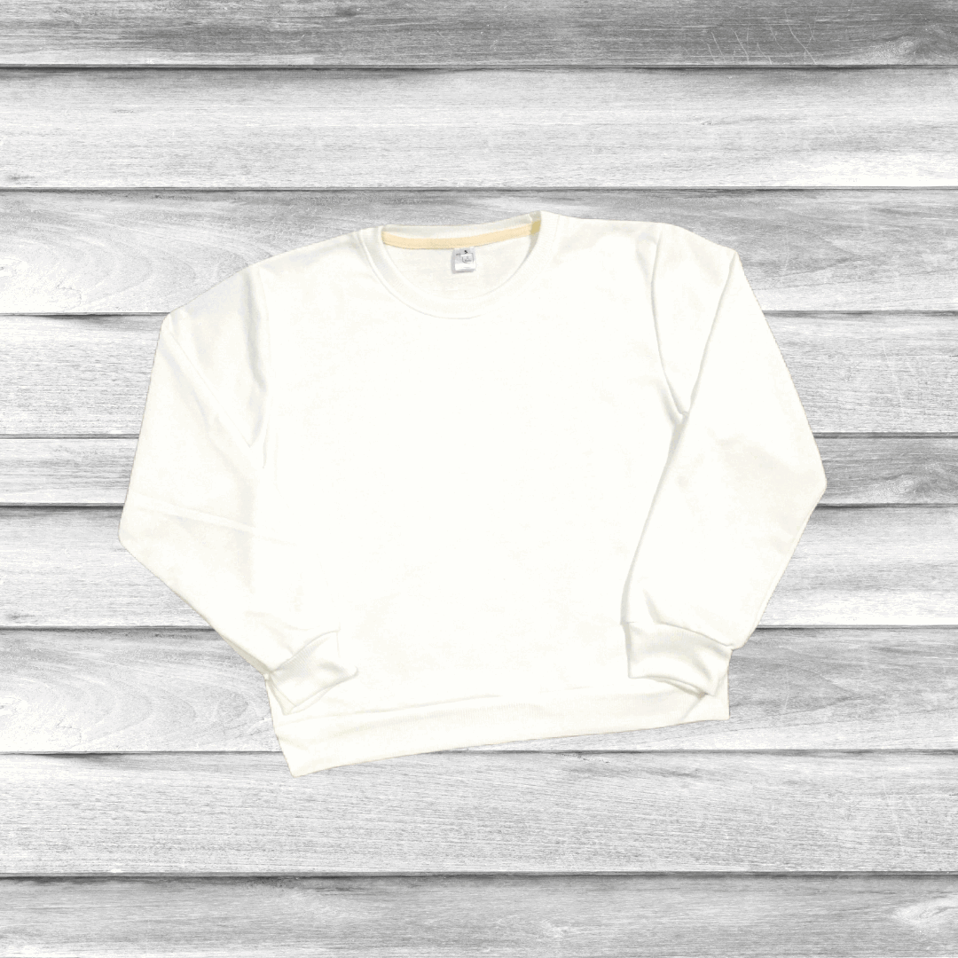 White best sale youth sweatshirt