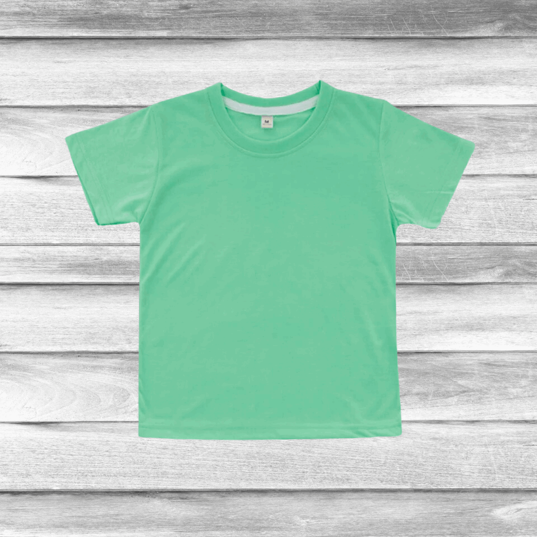 100% Cotton toddler Sublimation Shirt | Kids Colored Sublimation Shirt |  Kids Blank Sublimation Shirts | Kids Sublimation Blanks | DTF Shirt