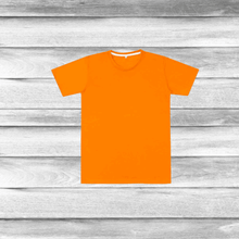 Load image into Gallery viewer, Rockin D Designs &amp; Sublimation LLC T-Shirt Large / Orange Adult-Blank Unisex Sublimation Colored T-shirts (Sm-XL)
