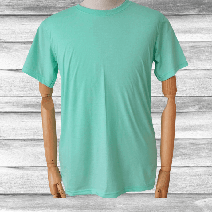 Rockin D Designs & Sublimation LLC T-Shirt Small / Mint Adult-Blank Unisex Sublimation Colored T-shirts (Sm-XL)